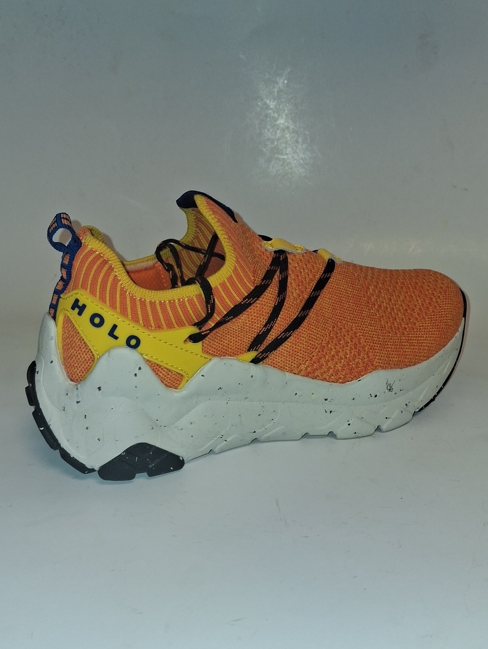 HOLO Women's Marverick 2.0 Slip-On Athletic Shoe in Orange and Yellow